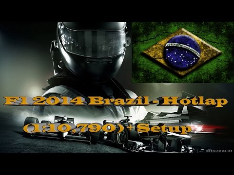 F1 2014 Brazil - Hotlap (1:10,790) + Setup  - HD