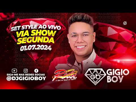 CD AO VIVO GIGIO BOY NA VIA SHOW - LENDÁRIO RUBI - 01,07,2024