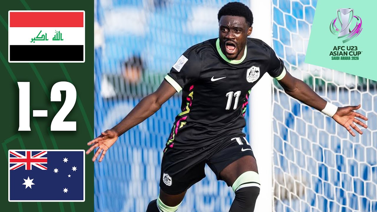 Iraq U23 vs Australia U23 Highlights