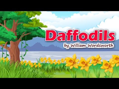 Daffodils by William Wordsworth | English Poem | Kidda Junction