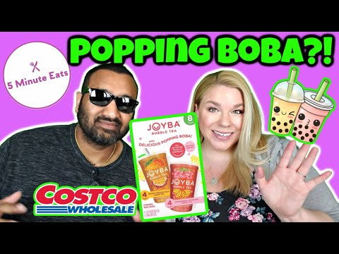 Costco Joyba Bubble Tea Green Tea Variety Pack Review