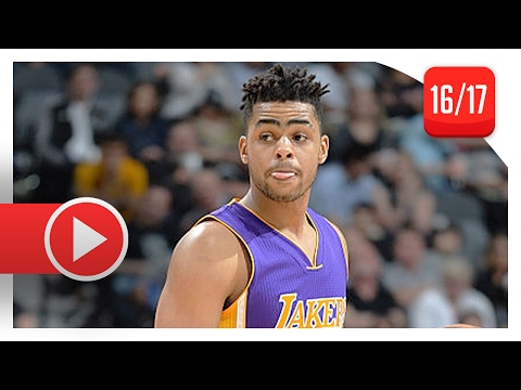 D'Angelo Russell Full Highlights vs Wizards (2017.02.02) - 17 Pts, 11 Ast, 7 Reb