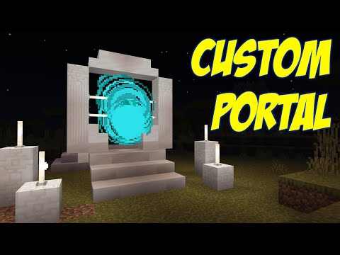 Create a Custom Portal to ANYWHERE in Minecraft!!!