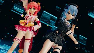 【MMD ホロライブ】 miComet (さくらみこ＆星街すいせい)　祝福　【紳士向け　パンツ注意】