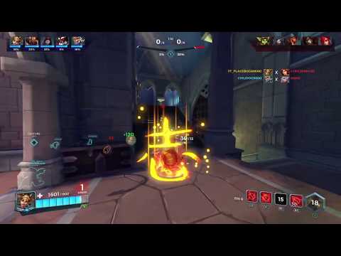 Grandmaster Talus Owns Lower Ranked Players in Paladins