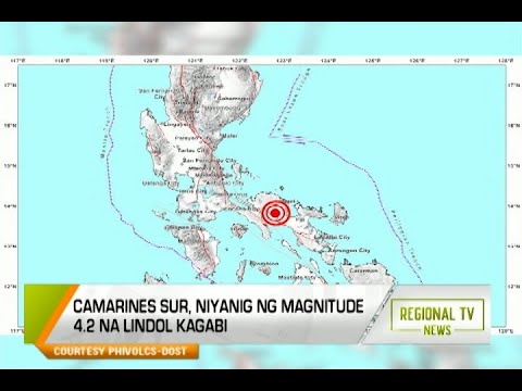 Regional TV News: Earthquake Alert