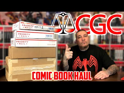 CGC Comic Book HAUL | CRACKED CASES!