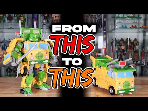 HOW TO Transform the PARTY WALLOP Transformers x TMNT Collaborative TUTORIAL