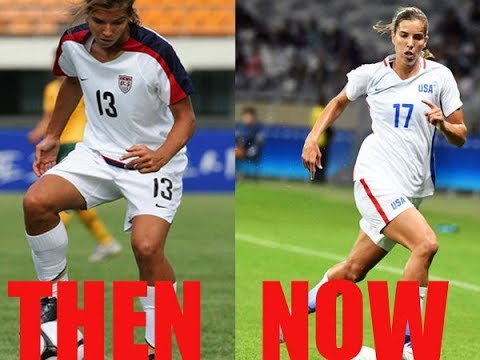 Tobin Heath Then and Now (2008-2017)