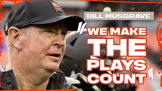 Bill Musgrave Press Conference: We make the plays count