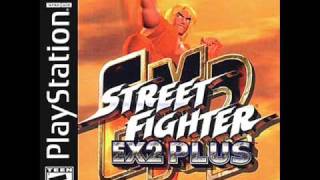 Street Fighter EX2 Plus-Flash Train (Train Stage)