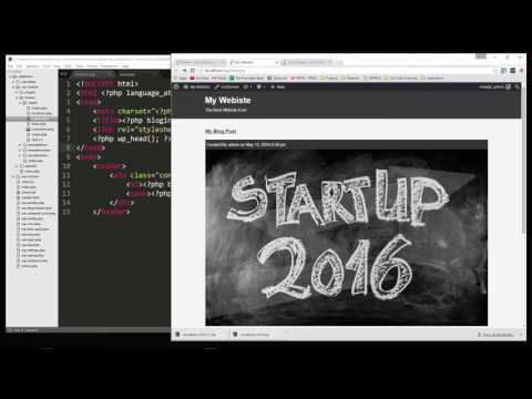 Learn To Create WordPress Themes By Building 10 Projects Pages Menus