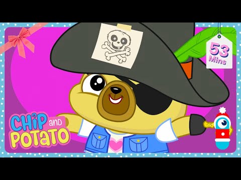 Chip and Potato - Rhino Babysitter Saves Show! | Family Viewing Shows for Kids | WildBrain Families