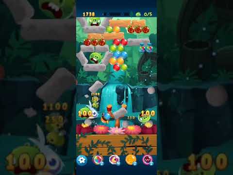 Angry birds pop bubble shooter level 238 NO BOOSTERS