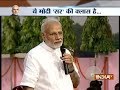 PM Modi interacts with students at a school in Varanasi on his birthday
