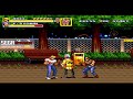 STREETS OF RAGE 2 AXEL PUNISHING ENEMIES ON GROUND UPPERCUTS SPEEDRUN