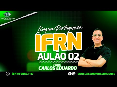 Aulão 02 Revisão IFRN Carlos Eduardo