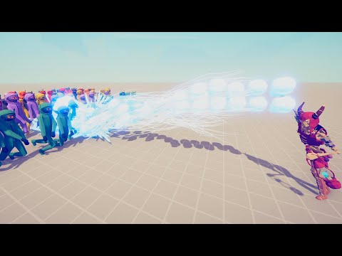 NECROMANCER GOD vs 100x IMPOSTERS - Totally Accurate Battle Simulator TABS