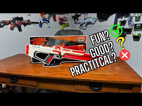 Nerf Pro Gel Fire Ghost Is... Surprising? | Oakley Entertainment