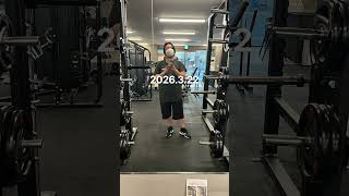 筋トレビフォーアフター🏋️#筋トレ #ビフォーアフター #beforeandafter after#ボディメイク