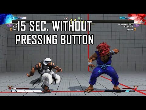 SFVAE - Tokido (Akuma) Super Patience Mode!
