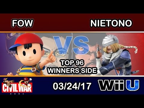 2GGC: Civil War - FOW (Ness) Vs. DNG | Nietono (Sheik) Top 96 Winners Side