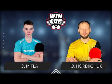 18:45 Oleksii Mitla - Oleksandr Hordiichuk West 4 WIN CUP 14.01.2024 | TABLE TENNIS WINCUP