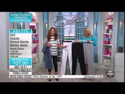 DG2 by Diane Gilman Classic Skinny Jeans