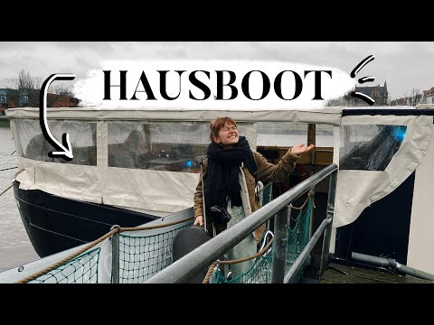 Für eine Nacht im Hausboot leben - top oder flop? | MANDA Vlog
