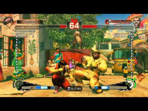 SSF4 AE: elwoodblues0985 (Guy) vs iron q8 (Balrog)