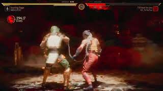 Picked apart his life bar...