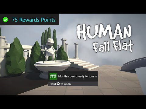 Human Fall Flat Monthly Xbox Game Pass Quest Guide - Get 50 Metres Traveled in a Dumpster