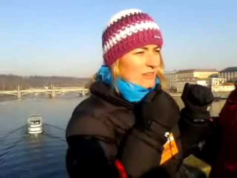 Charles bridge, statue, John of Nepomuk, touch, rubbing, recorded tour, queen's secret