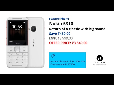 Nokia 5310 Dual SIM Keypad Phone with MP3 Player, Wireless FM Radio and Rear Camera | Sodi Tech