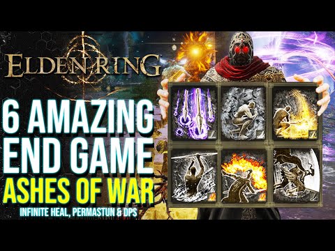 Elden Ring - 6 Of The Best SECRET Ashes of War To Dominate the End Game | Elden Ring Best Ash of War