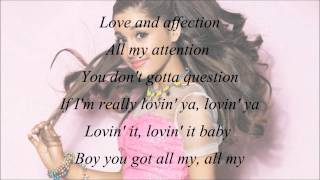 Ariana Grande - Lovin&#39; It (with Lyrics)