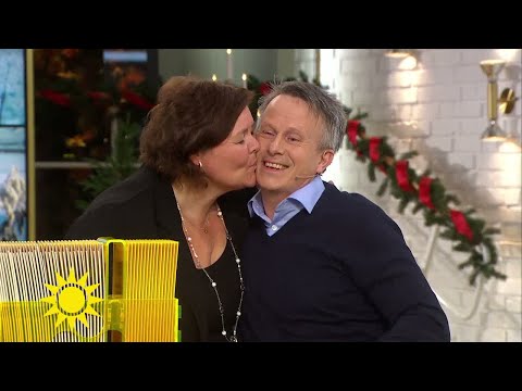 Jenny Strömstedt: Jag svimmar! Stor trissvinst till Happaranda! - Nyhetsmorgon (TV4)