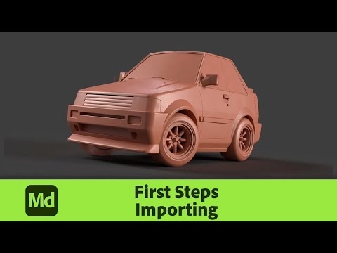 Importing in Modeler | First Steps | Adobe Substance 3D