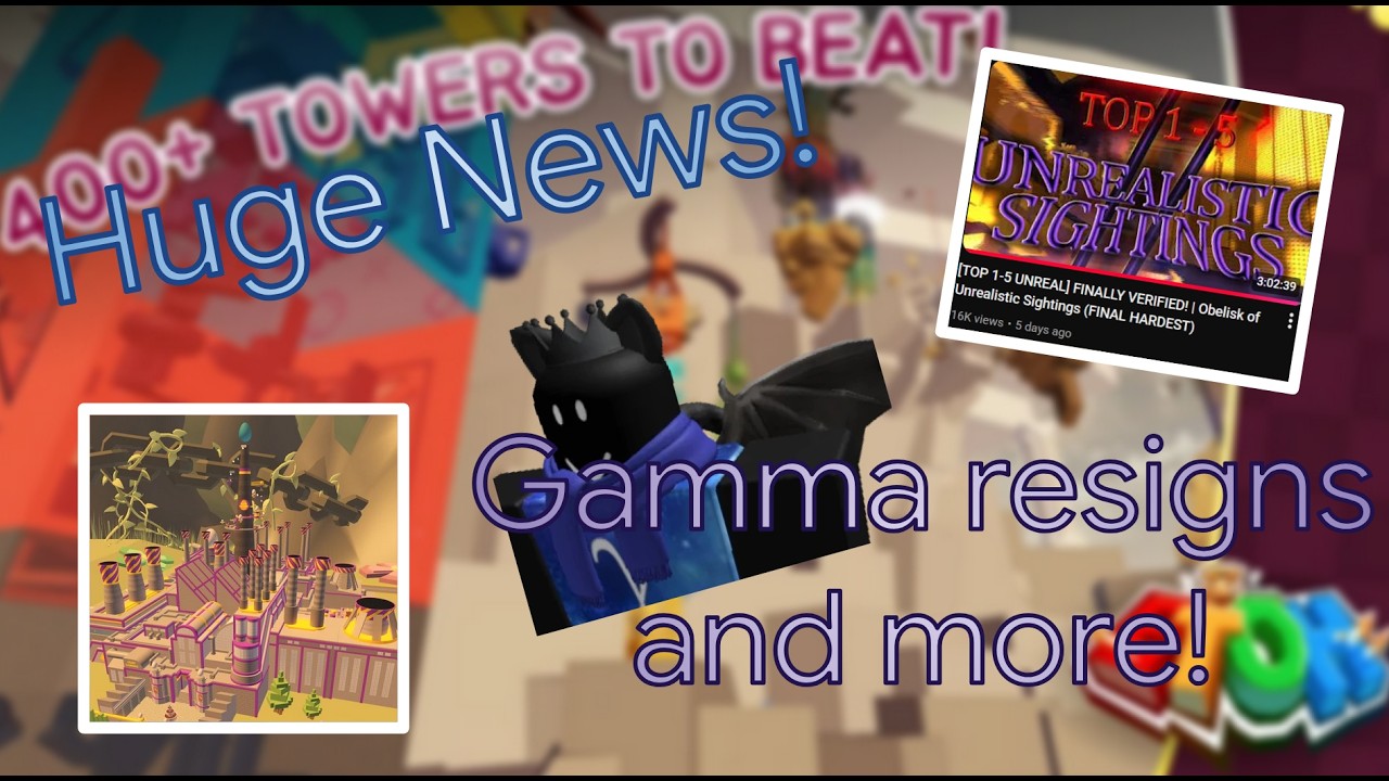 EToH News: Gamma resigns, Roblox ruins Tower Building, and more!