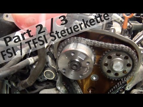 1.4 / 1.6 FSI Steuerkette wechseln Teil 2 / 3 VW Steuerkettenproblem