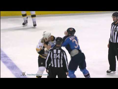 Shawn Thornton vs Eric Boulton Nov 28, 2010
