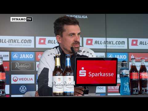25. Spieltag | KSC - SGD | Pressekonferenz vor dem Spiel
