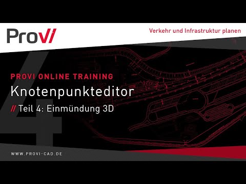Knotenpunkteditor Teil 4 – Einmündung 3D