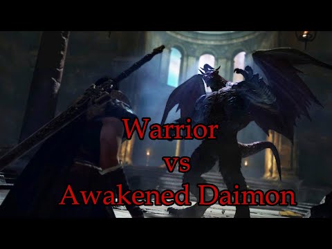 Warrior vs Awakened Daimon Hard Mode [DDDA]