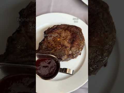 as someone who only eats MEAT🥩 honest review of Insignia, Smithtown Long Island Steakhouse