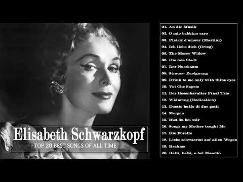 Elisabeth Schwarzkopf bestes Lied - Best songs of Elisabeth Schwarzkopf 2021