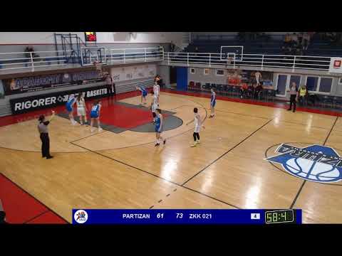 1ZLS 10. kolo / KŽK Partizan 1953 - ŽKK 021 / 14.12.2019.