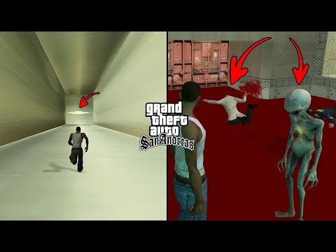 Secret UFO Mission in GTA San Andreas (AREA 69 Myth)