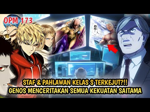 TERUNGKAP SUDAH! ASOSIASI PAHLAWAN TAHU SAITAMA MENGALAHKAN GAROU COSMIC DARI GENOS | MANGA OPM 173