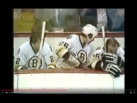 Boston Bruins vs Detroit Red Wings March 24 1979